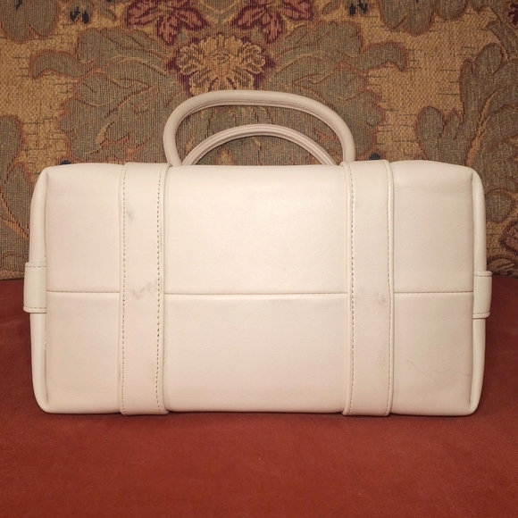 SOLD - NIB! Coach 4055 Vintage Leather Soft Satchel Bag in Bone - Picture 9 of 12